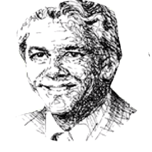Illustrated portrait of Dr. William M. Taliaferro